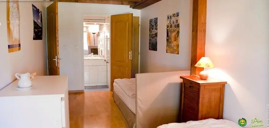 Design Apart Daire, Banyolu/Duşlu, Park Manzaralı (Gîte La Botte)