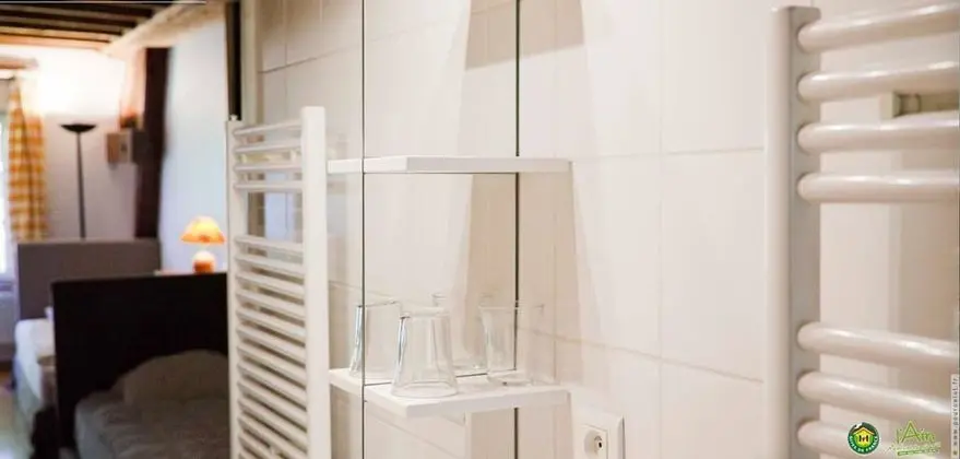 Design Apart Daire, Banyolu/Duşlu, Park Manzaralı (Gîte La Botte)