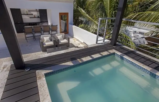 Çatı Katı Süiti (Penthouse), 3 Yatak Odası, Teras, Havuz Manzaralı