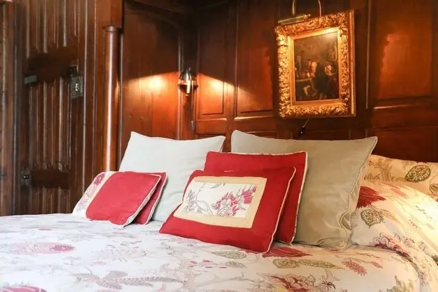 Comfort Tek Büyük Yataklı Oda, Banyolu/Duşlu, Park Manzaralı (Chambre Pivoine)