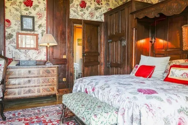 Comfort Tek Büyük Yataklı Oda, Banyolu/Duşlu, Park Manzaralı (Chambre Pivoine)