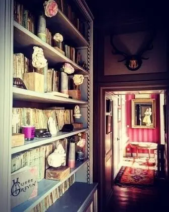 Comfort Tek Büyük Yataklı Oda, Banyolu/Duşlu, Park Manzaralı (Chambre Pivoine)