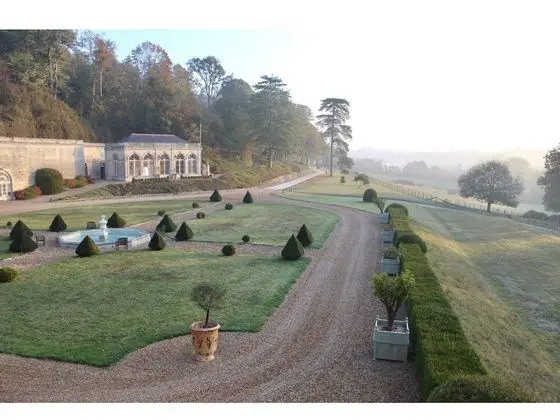 Comfort Tek Büyük Yataklı Oda, Banyolu/Duşlu, Park Manzaralı (Chambre Pivoine)