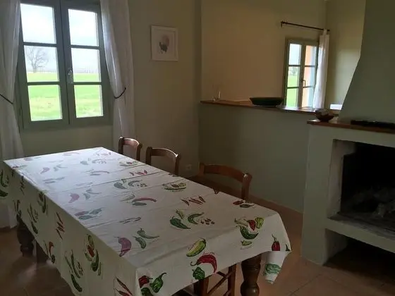 Apart Daire, Özel Banyo, Bahçe Manzaralı (Gîte Le Four à Pain)