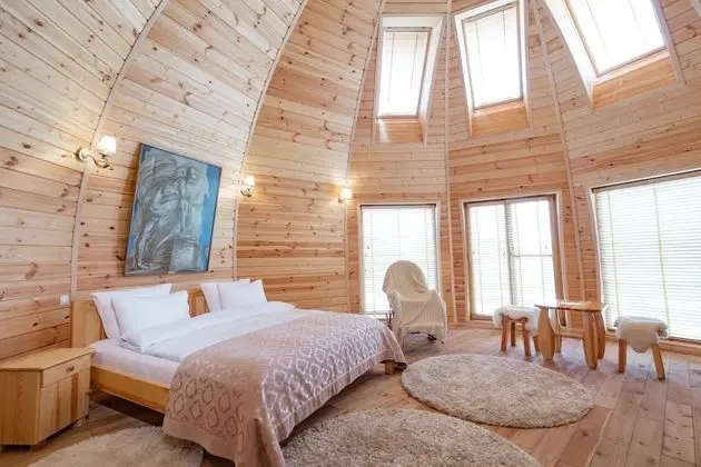 Romantic Dağ Evi, 1 En Büyük (King) Boy Yatak, Üzüm Asması Manzaralı