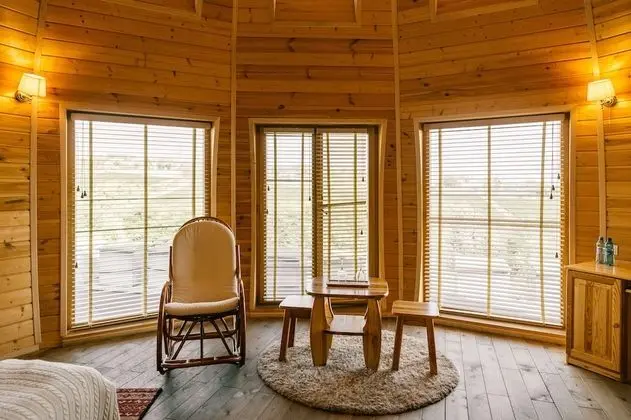 Romantic Dağ Evi, 1 En Büyük (King) Boy Yatak, Üzüm Asması Manzaralı