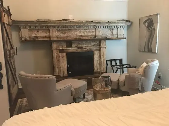 Romantic Süit, 1 En Büyük (King) Boy Yatak, Şömine