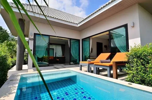 Deluxe Villa, Havuz Erişimli