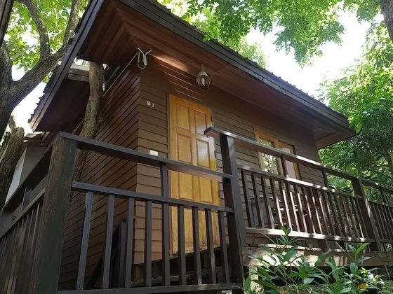Deluxe Bungalov, 1 Çift Kişilik Yatak