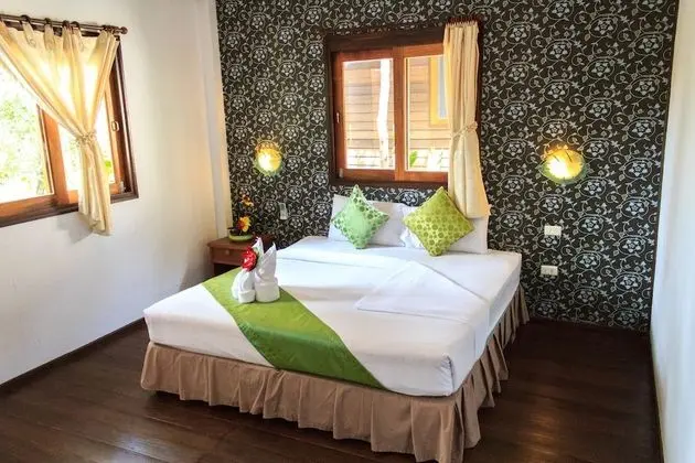 Deluxe Bungalov, 1 Çift Kişilik Yatak