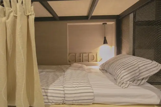 Bed in 4-Bed Mixed Dormitory with Shared Bathroom