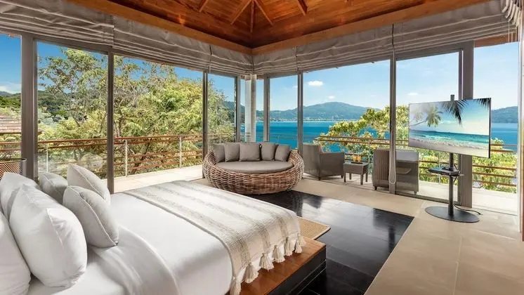 Luxury Villa, 4 Yatak Odası, Okyanus Manzaralı, Okyanusa Sıfır