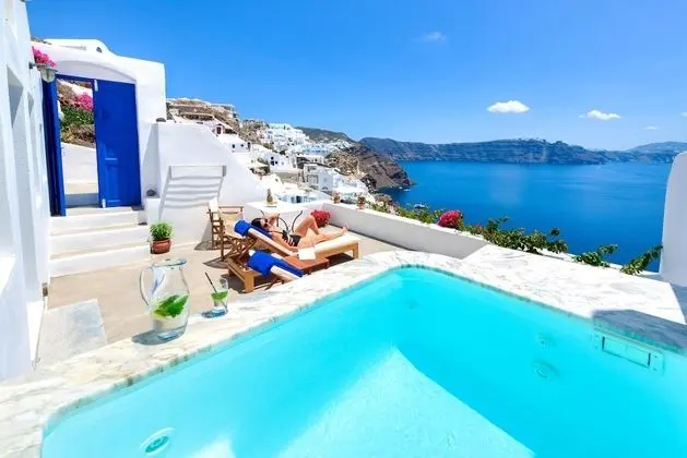 Suite, Outdoor Jetted Tub, Caldera View (Captain's)