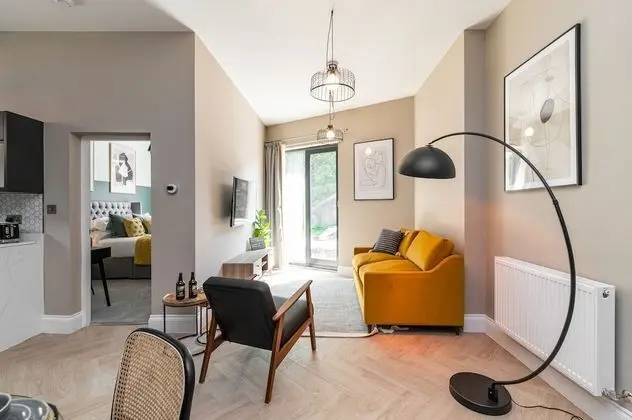 Luxury Apart Daire, 1 Çift Kişilik Yatak ve Çekyat, Sigara İçilmez