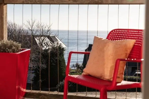 Luxury Tek Büyük Yataklı Oda, Banyolu/Duşlu (Sea View )