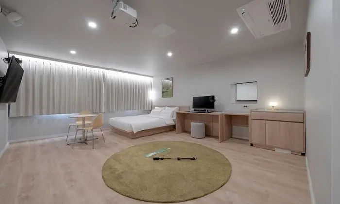 Deluxe Tek Büyük Yataklı Oda (Shower booth)