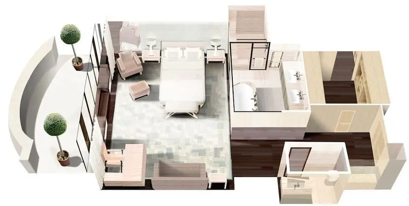 Junior Süit, Balkon