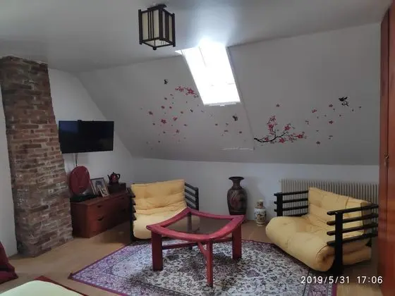Superior Tek Büyük Yataklı Oda, Banyolu/Duşlu, Bahçe Manzaralı (Chambre zen)