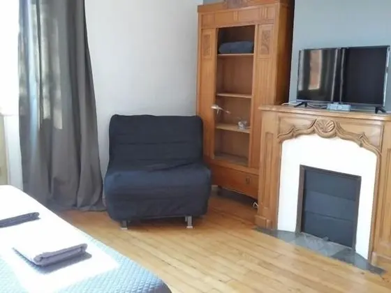 Comfort Tek Büyük veya İki Ayrı Yataklı Oda, Banyolu/Duşlu, Bahçe Manzaralı (Chambre grise)