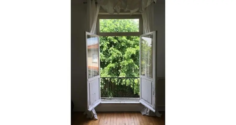 Comfort Tek Büyük veya İki Ayrı Yataklı Oda, Banyolu/Duşlu, Bahçe Manzaralı (Chambre grise)