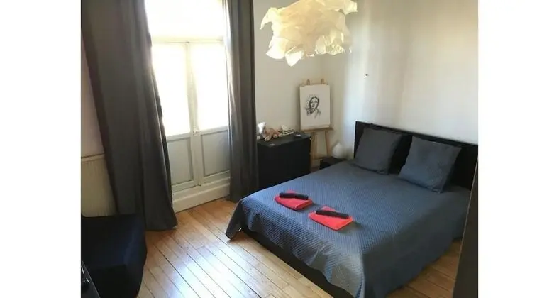 Comfort Tek Büyük veya İki Ayrı Yataklı Oda, Banyolu/Duşlu, Bahçe Manzaralı (Chambre grise)