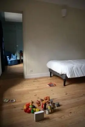 Comfort Dört Kişilik Oda, Bağlantılı Odalar, Bahçe Manzaralı (L'Ami Geoffroy)