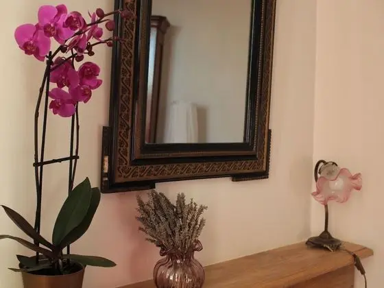 Comfort Tek Büyük Yataklı Oda, Özel Banyo, Dağ Manzaralı (Chambre Prune No 4)
