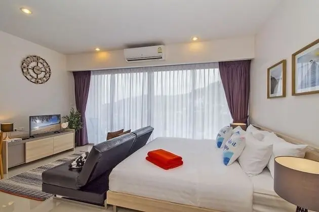 Deluxe Stüdyo Süit, Mutfak, Bahçe Manzaralı
