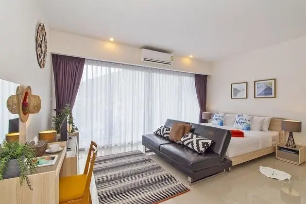Deluxe Stüdyo Süit, Mutfak, Bahçe Manzaralı