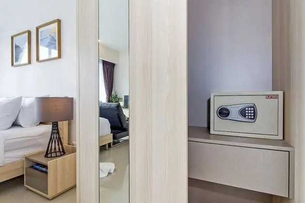 Deluxe Stüdyo Süit, Mutfak, Bahçe Manzaralı