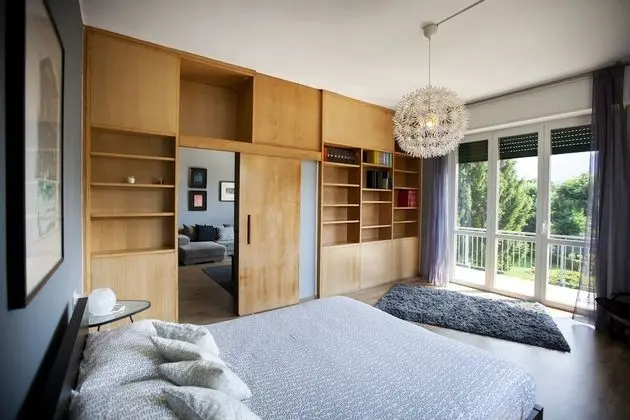 Deluxe Apart Daire, 2 Yatak Odası, Balkon, Havuz Manzaralı