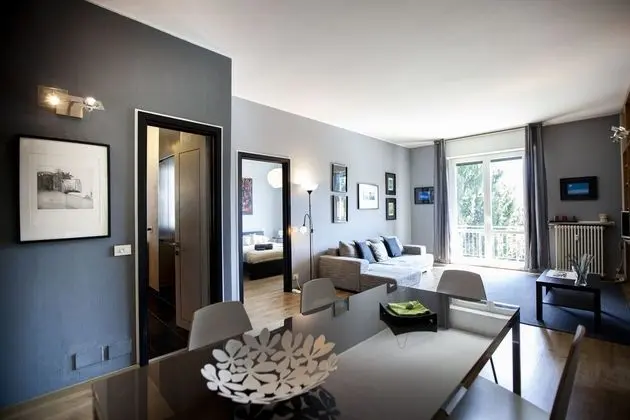 Deluxe Apart Daire, 2 Yatak Odası, Balkon, Havuz Manzaralı