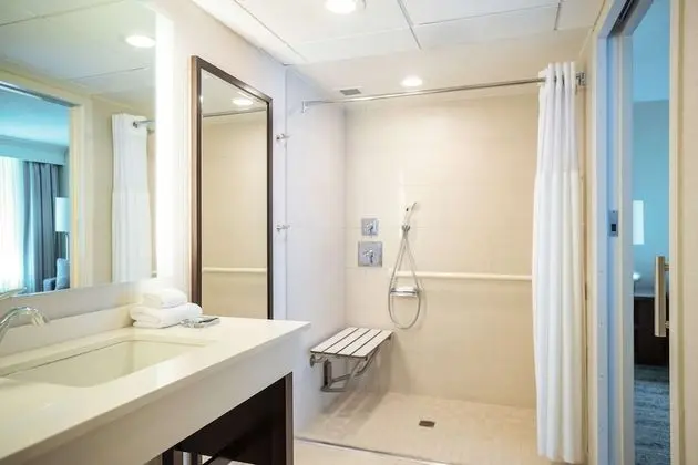 Oda, 1 En Büyük (King) Boy Yatak, Engellilere Uygun (Roll-In Shower)