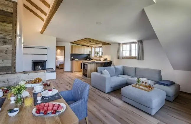 Deluxe Apart Daire, 1 Yatak Odası, Sauna, Dağ Manzaralı