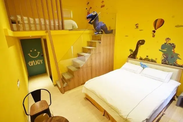 Gallery Çatı Katı (Loft), 2 Çift Kişilik Yatak