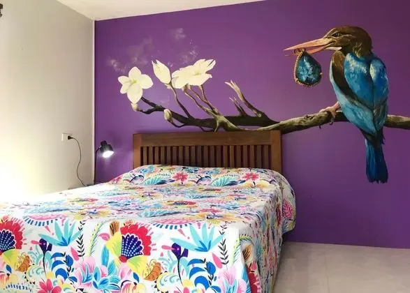 Economy Tek Büyük Yataklı Oda, 1 Büyük (Queen) Boy Yatak, Teras, Bahçe Manzaralı