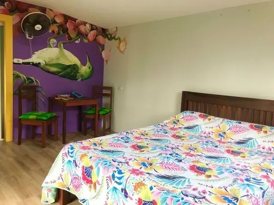 Economy Tek Büyük Yataklı Oda, 1 Büyük (Queen) Boy Yatak, Teras, Bahçe Manzaralı