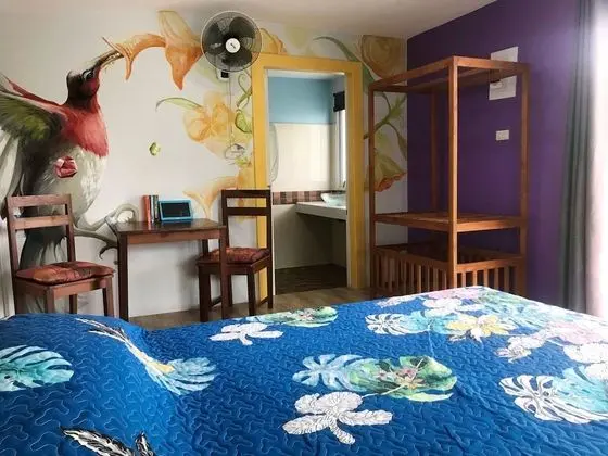 Economy Tek Büyük Yataklı Oda, 1 Büyük (Queen) Boy Yatak, Teras, Bahçe Manzaralı