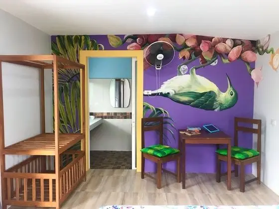 Economy Tek Büyük Yataklı Oda, 1 Büyük (Queen) Boy Yatak, Teras, Bahçe Manzaralı