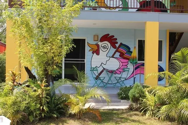 Economy Tek Büyük Yataklı Oda, 1 Büyük (Queen) Boy Yatak, Teras, Bahçe Manzaralı