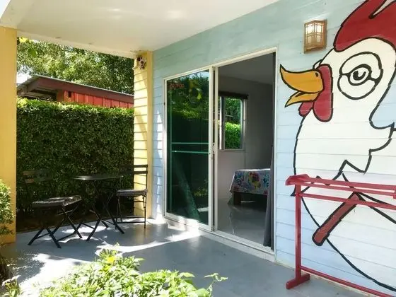 Economy Tek Büyük Yataklı Oda, 1 Büyük (Queen) Boy Yatak, Teras, Bahçe Manzaralı