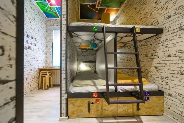 6-Bed Dormitory,Private Bathroom - 1 Bed