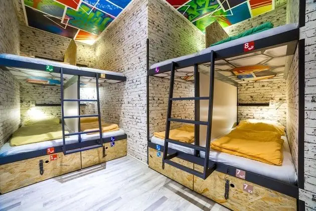 6-Bed Dormitory,Private Bathroom - 1 Bed