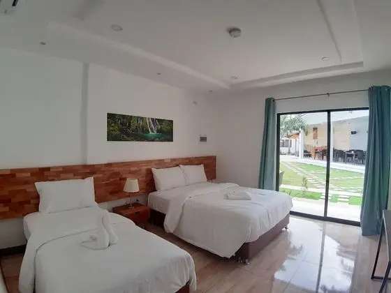 Deluxe Oda, 2 Çift Kişilik Yatak