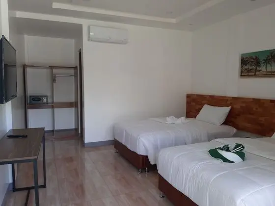 Deluxe Oda, 2 Çift Kişilik Yatak