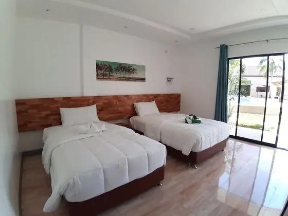 Deluxe Oda, 2 Çift Kişilik Yatak
