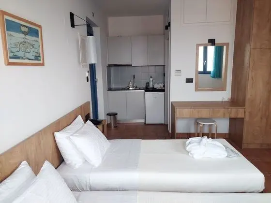 Economy İki Ayrı Yataklı Oda, Balkon, Deniz Manzaralı