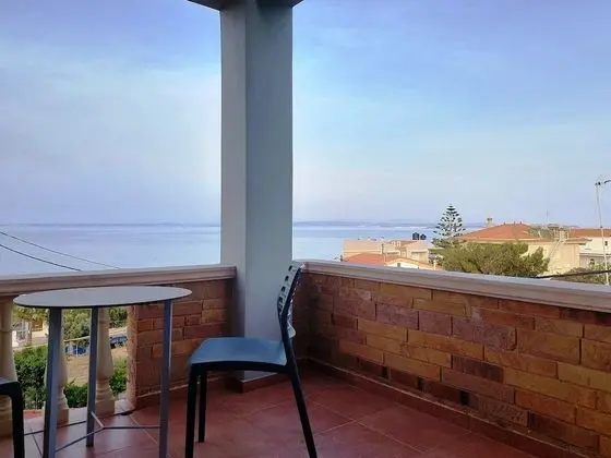 Luxury Tek Büyük Yataklı Oda, Balkon/Veranda, Deniz Manzaralı