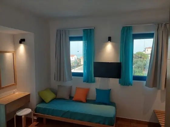 Luxury Tek Büyük Yataklı Oda, Balkon/Veranda, Deniz Manzaralı