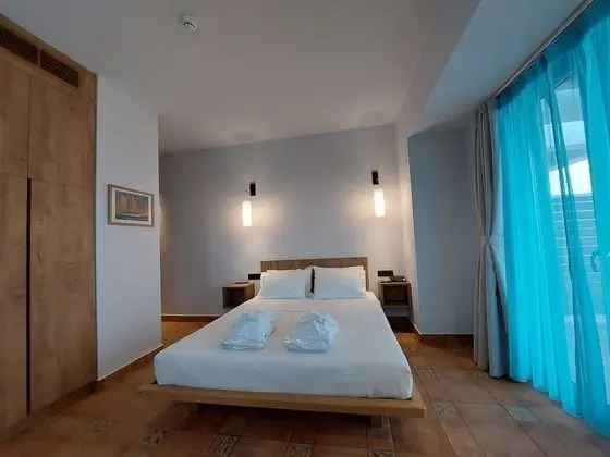 Luxury Tek Büyük Yataklı Oda, Balkon/Veranda, Deniz Manzaralı